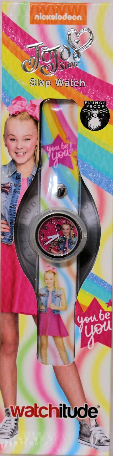 Watchitude Slap On Watch #709 Jo Jo Siwa You be You Nickelodeon New In Box