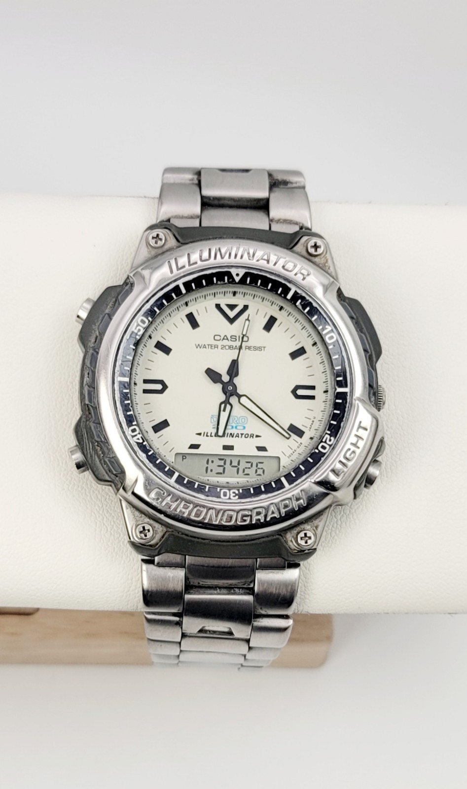 Casio Duro DR0-207 Ana-Digi Diver 200M “Tuna” JDM Module 1320 Vintage Watch
