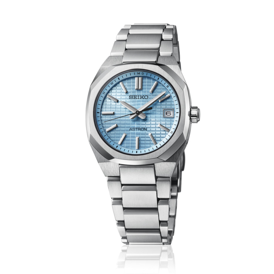 Seiko Astron SBXY103 Quartz Blue Dial 36mm Watch