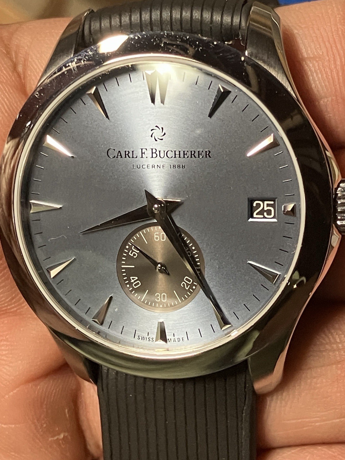 Carl F. Bucherer Manero Blue- New Full Set2025 – 10924.08.53.01
