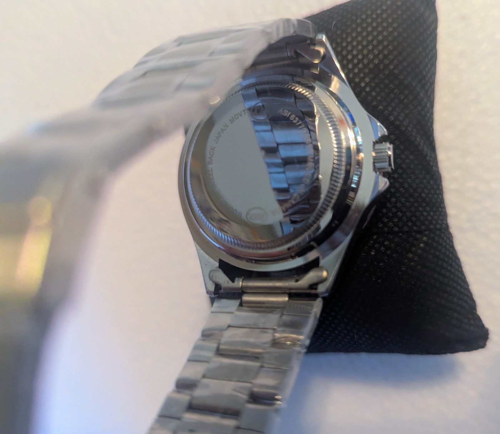 Men’s Silver Plated Stainless Steel FDGD Wrists Watch
