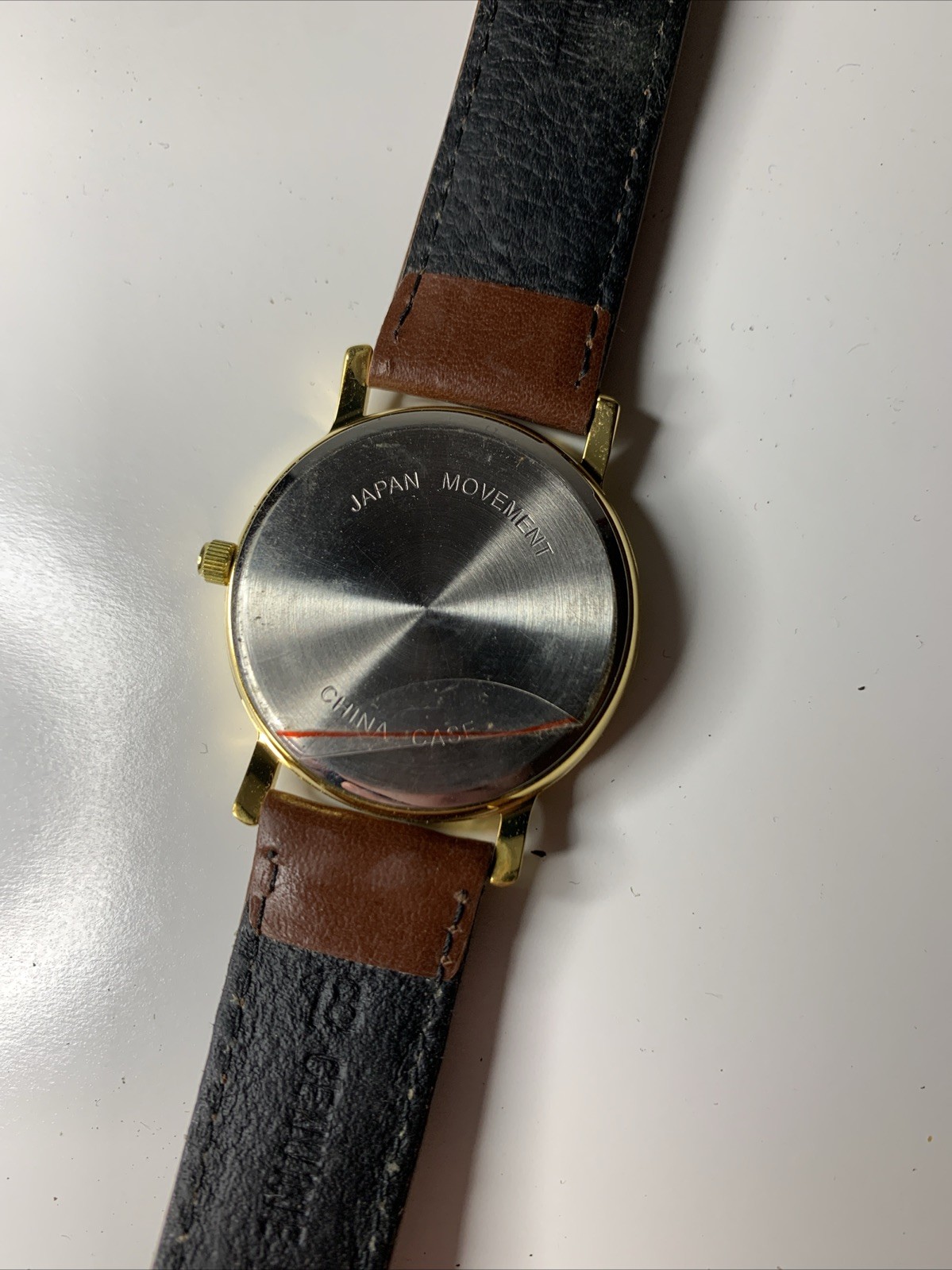 Kellogs Corn Flakes Corny Watch Men 33mm Gold Tone 1996 For Parts / Bad Battery