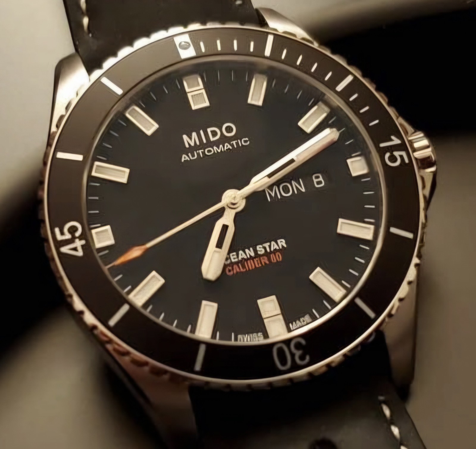 Mido Ocean Star Captain Swiss Automatic Men’s Watch 43mm M026.430.11.051.00