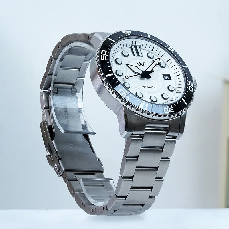 Welly Merck Automatic Mechanical Watch Miyota 8215 Sapphire Crystal Men Business