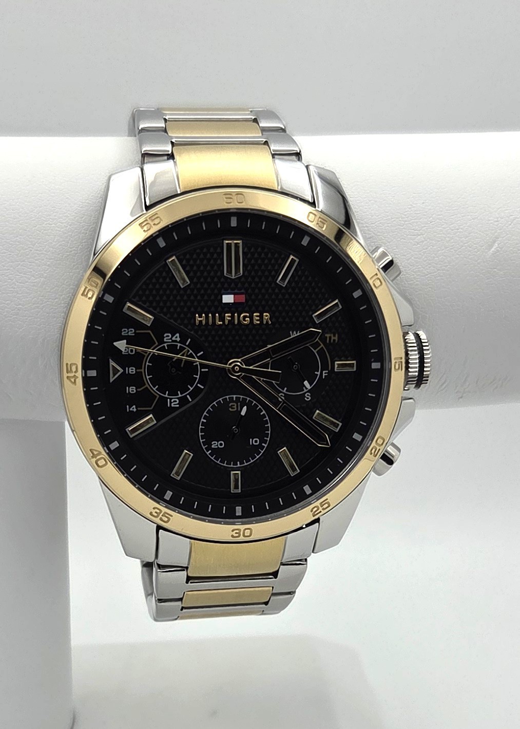 Tommy Hilfiger 1791559 Men’s Decker Two-Tone Multifunction Watch – Display Model