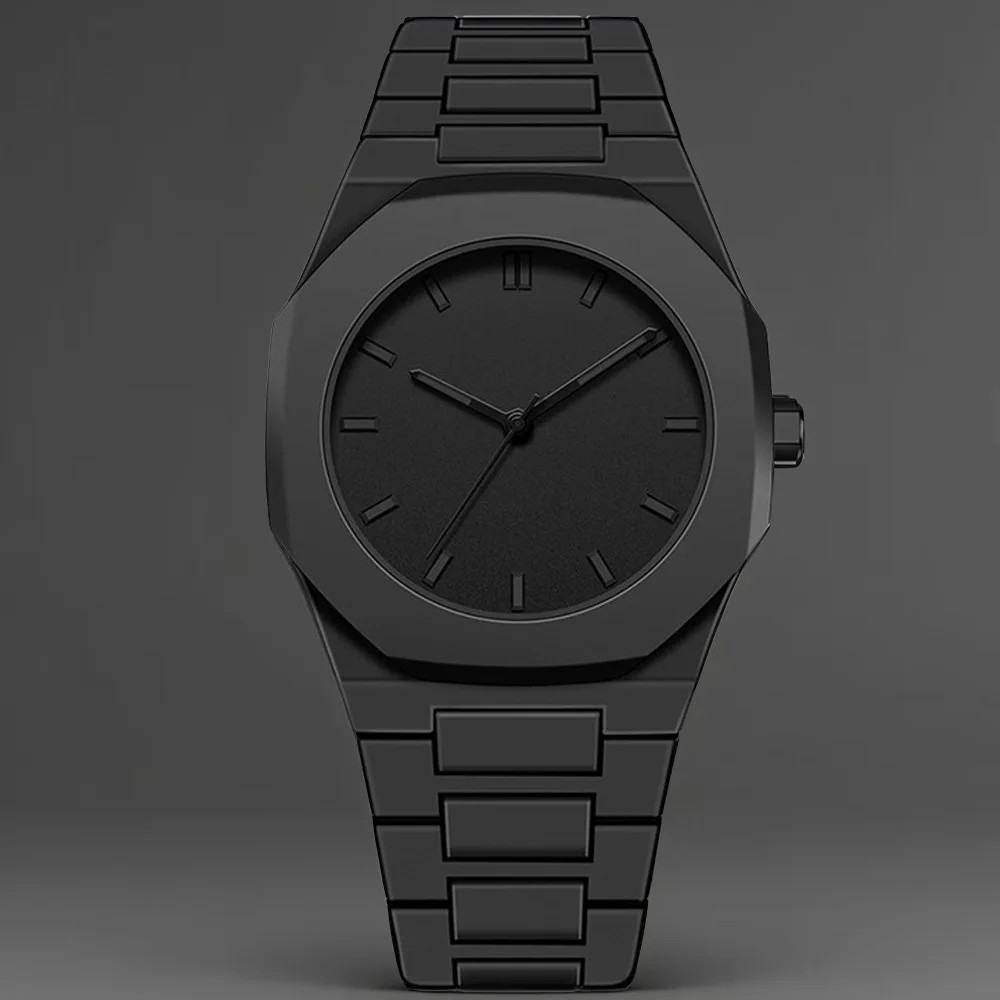 New Fashionable Men’s Watch Simple Black Male Quartz Watches Arabic digital