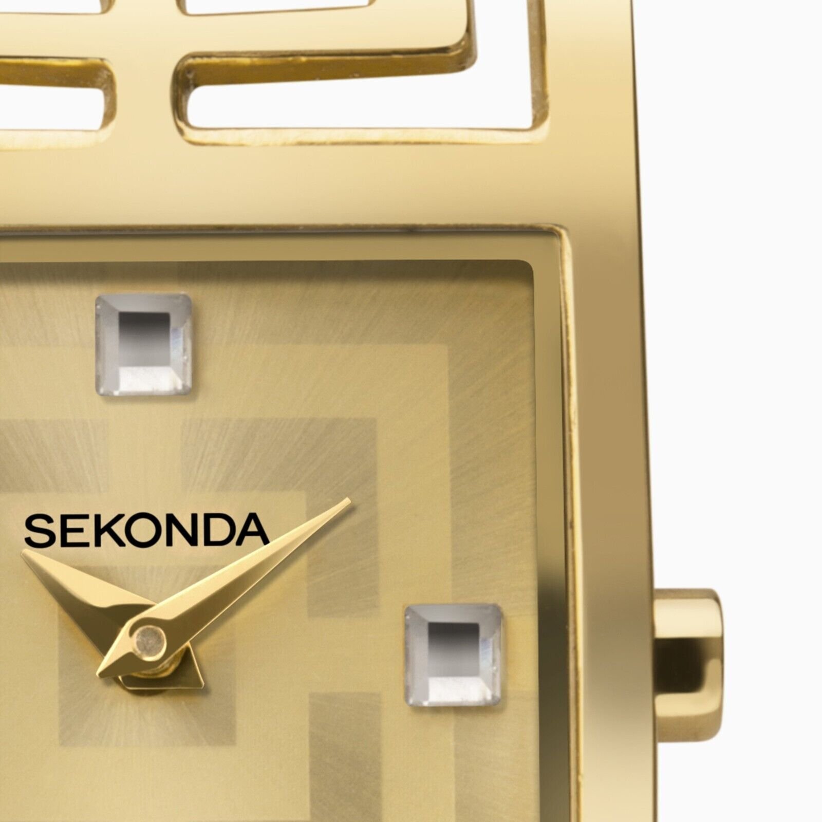 Sekonda Ladies 40310 Grecian Watch Gold Case & Alloy Bracelet Champagne Dial