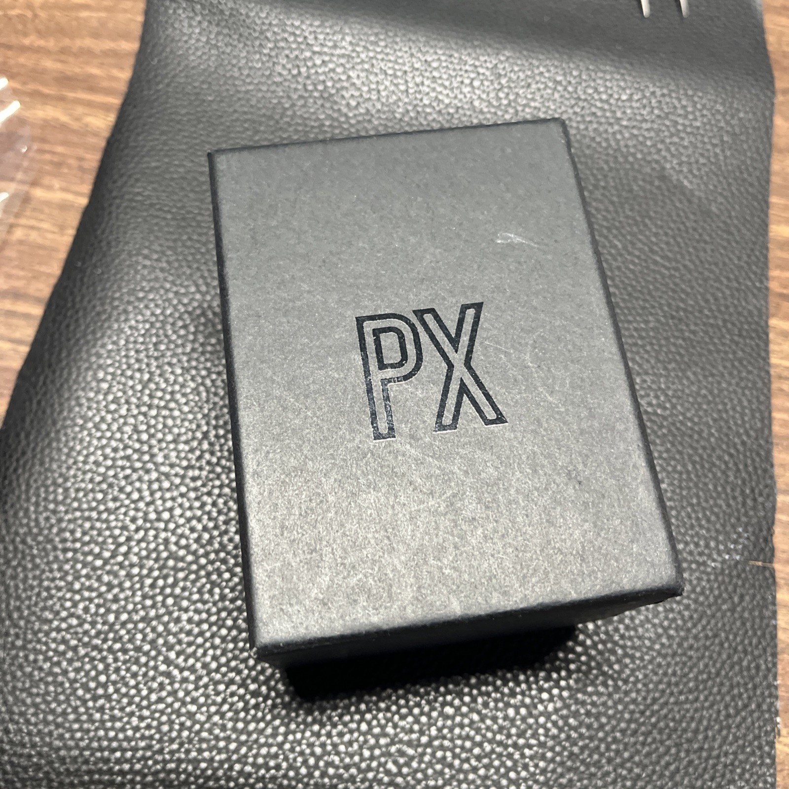 PX Premium Xpression White Dial Watch, Metal Mesh Band Stainless New Battery Box