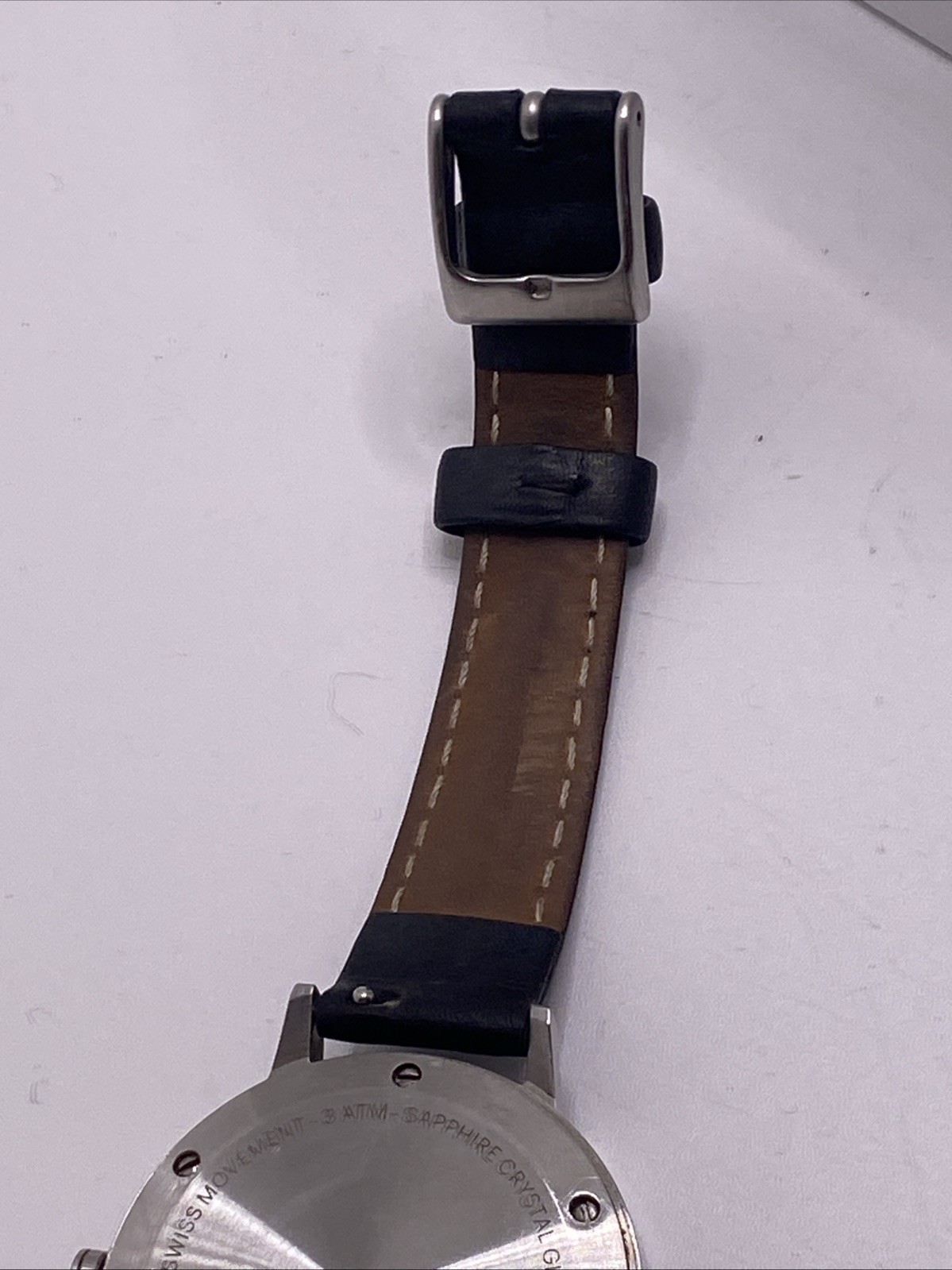 Linjer Swiss Womens Saphire Crystal Quartz Luxury Watch Works New Battery