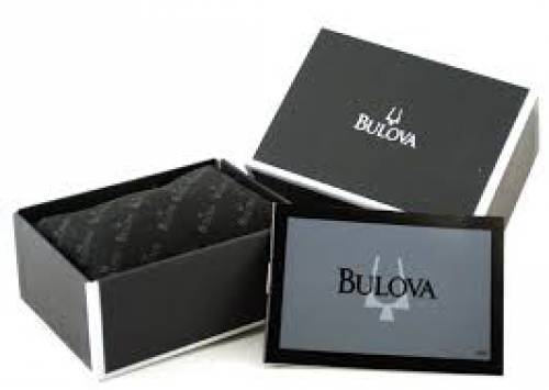 Bulova Precisionist 96M108 Women’s Round Mother of Pearl Analog Date Watch
