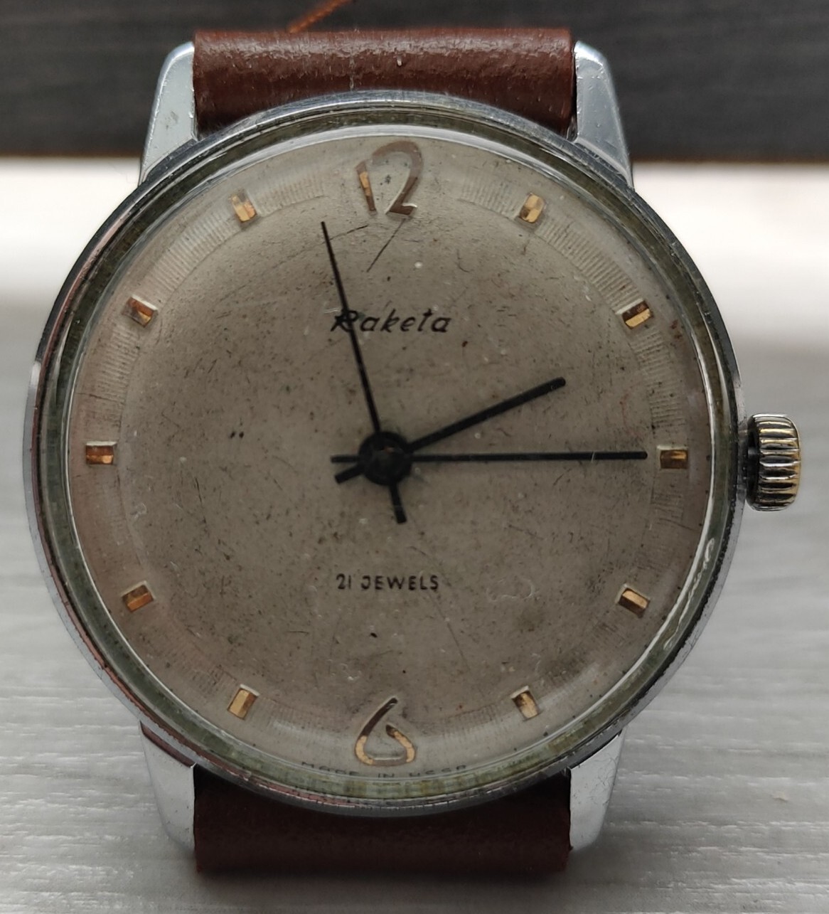 Vintage Soviet Watch RAKETA 2609A Baltika USSR Mechanical Men’s Serviced