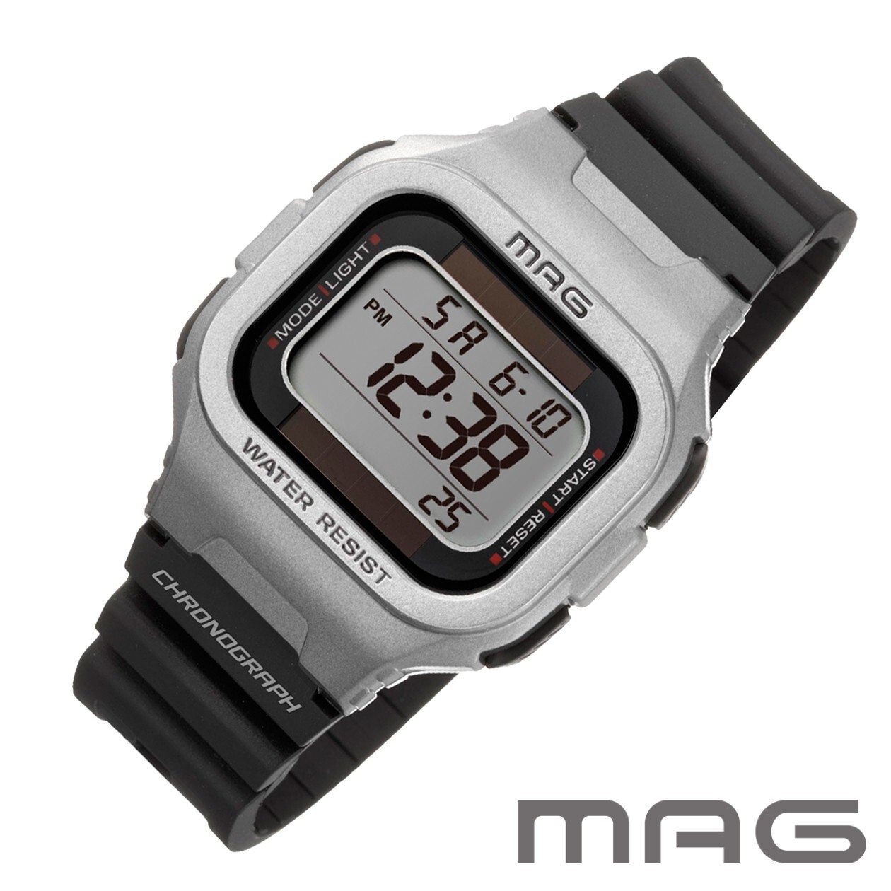 Noa Precision MAG Solar Dual Power 100m WR Watch Silver Japanese Domestic Model