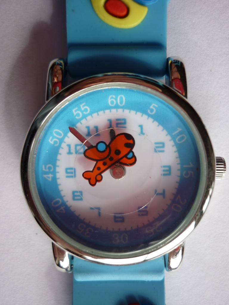 NEW Time Teaching Kids Vehicles Watch Seiko Quartz Movement