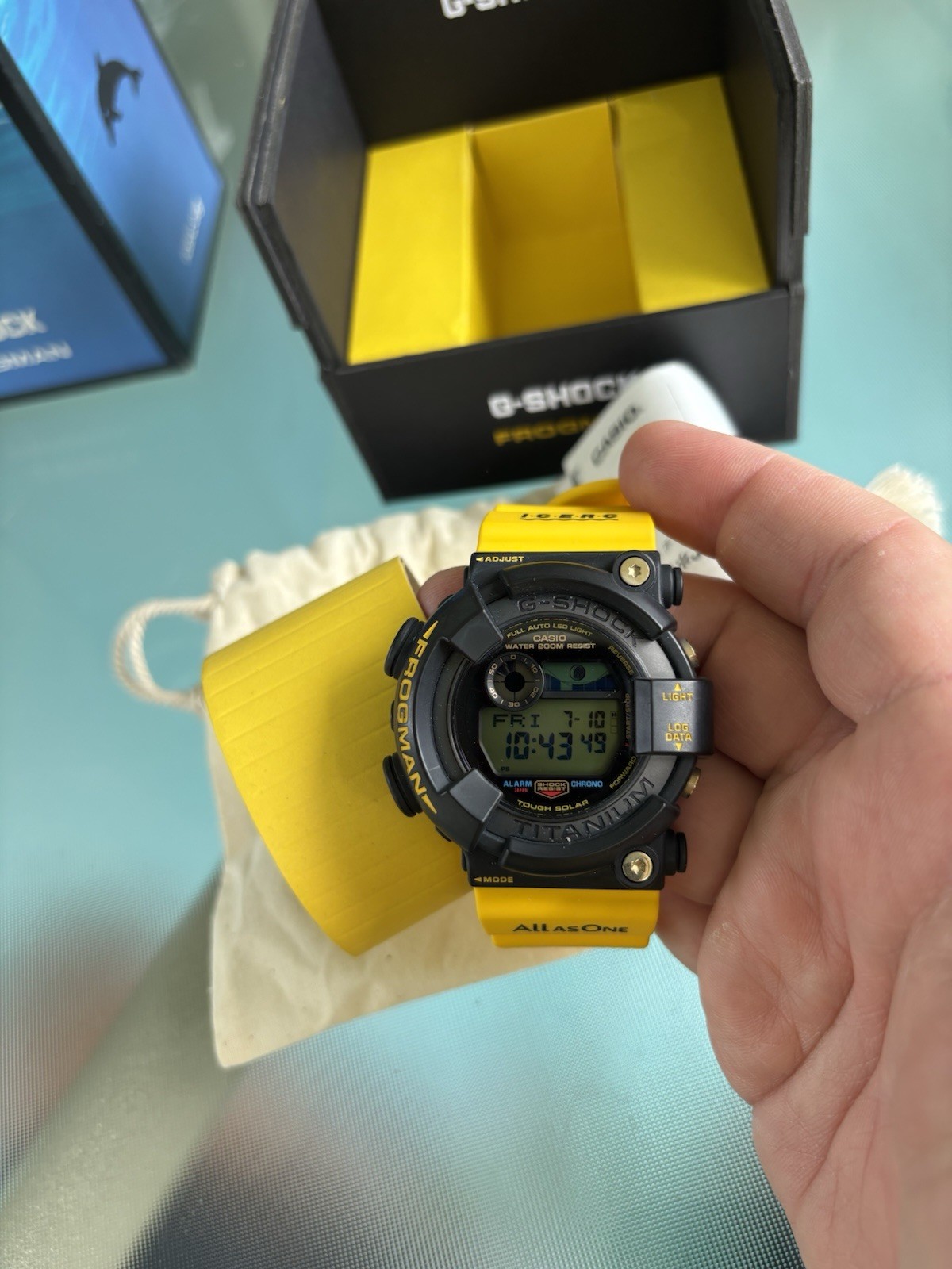 G-SHOCK FROGMAN GW-8200K-9JR Love The Sea And The Earth Limited Watch from Japan