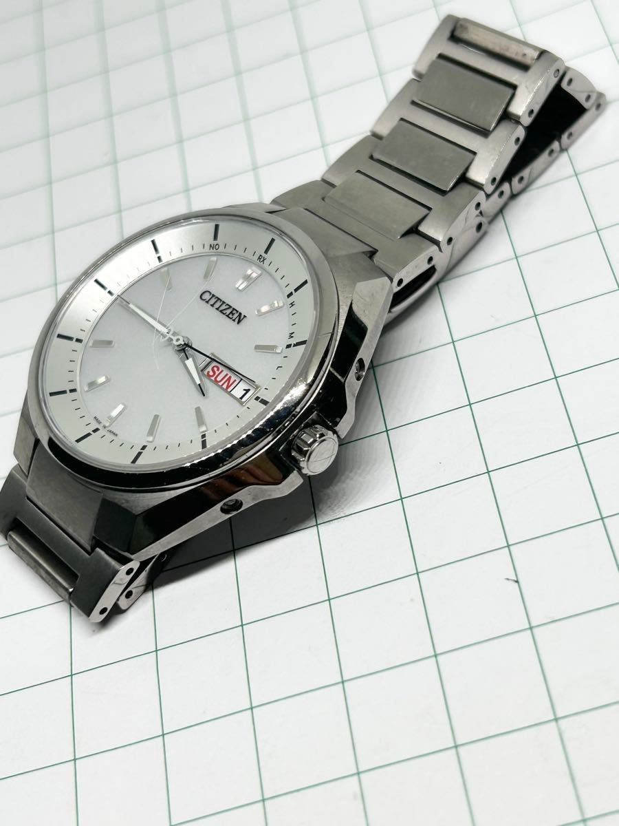 Citizen Attesa H100-T018858 Solar-Powered Titanium