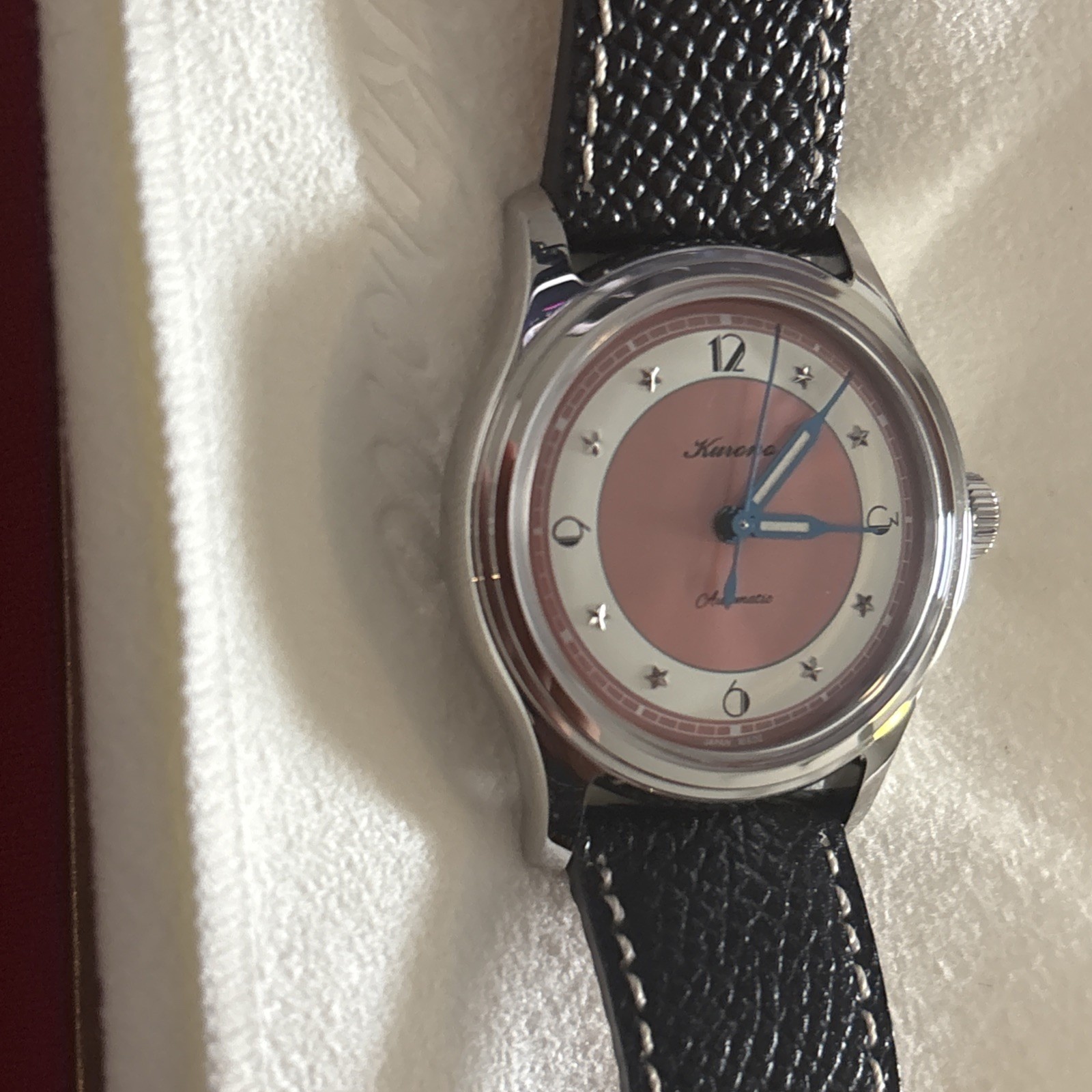 KURONO TOKYO 2025 Special Edition 34mm Star Dial Copper Watch w/box