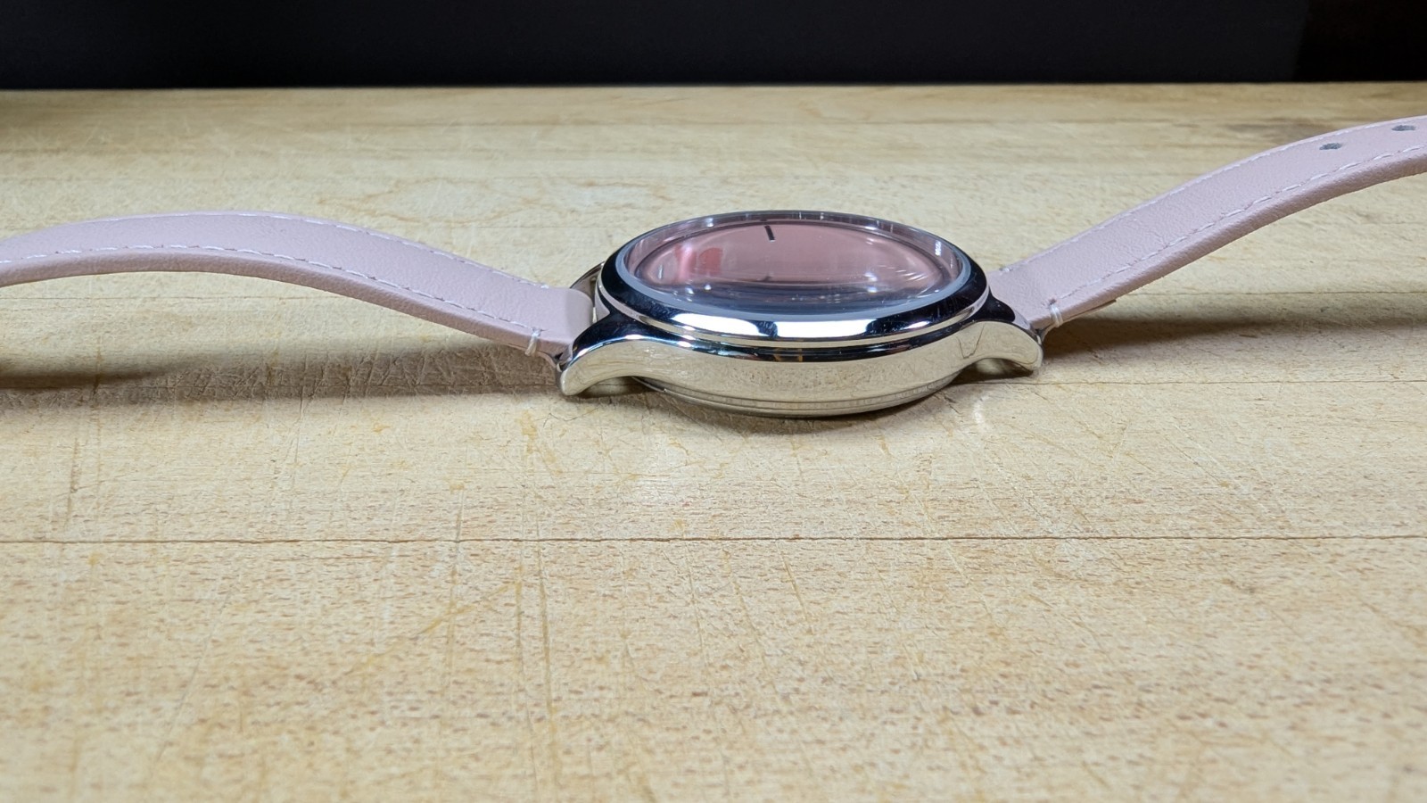 Timex Peyton Crystal Bloom Watch TW2R66600 – Pink Floral Dial – Blush Leather