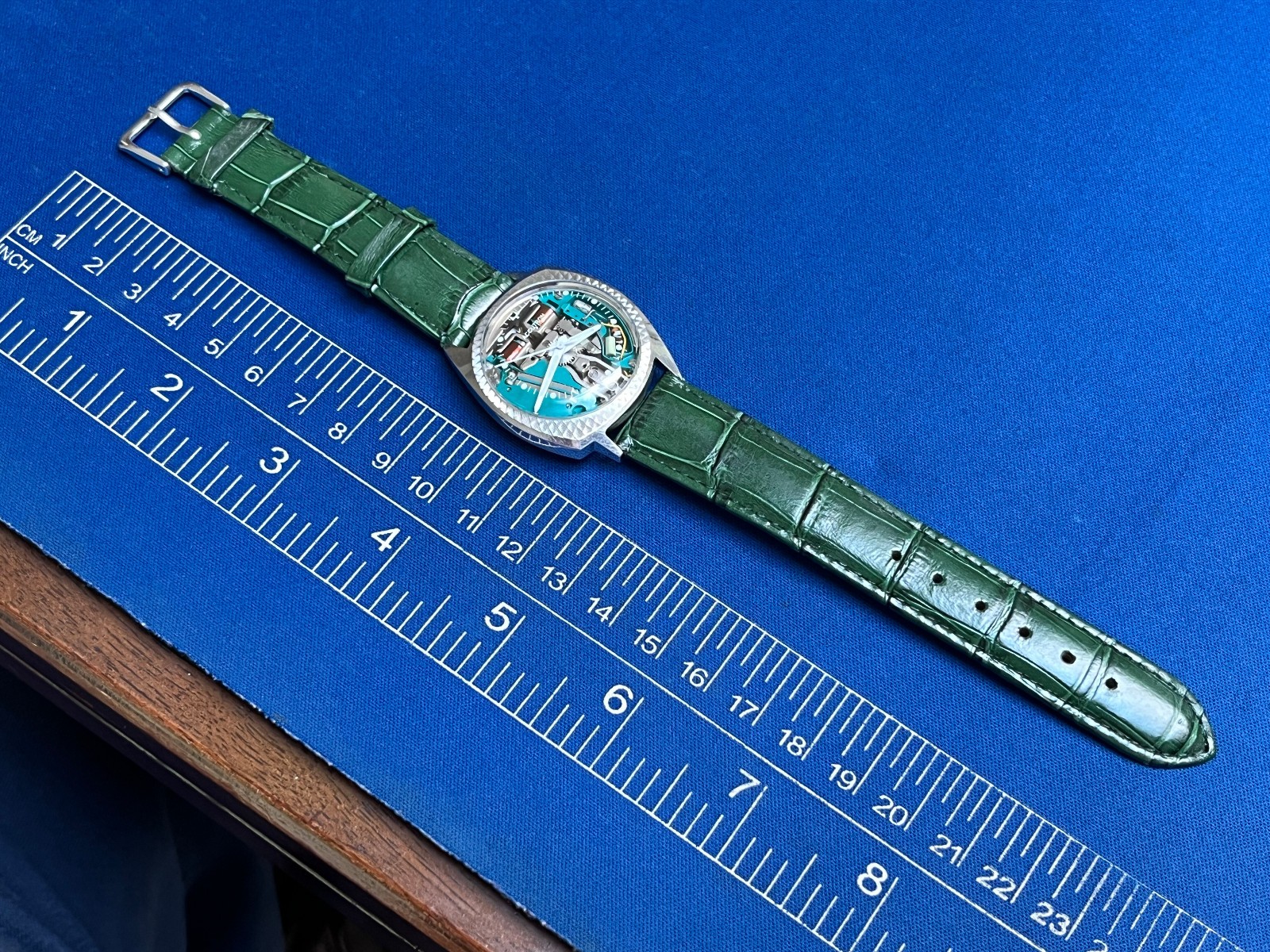 Vintage 1966 Bulova Accutron 214 Stainless M6 Spaceview Asymmetrical – Running
