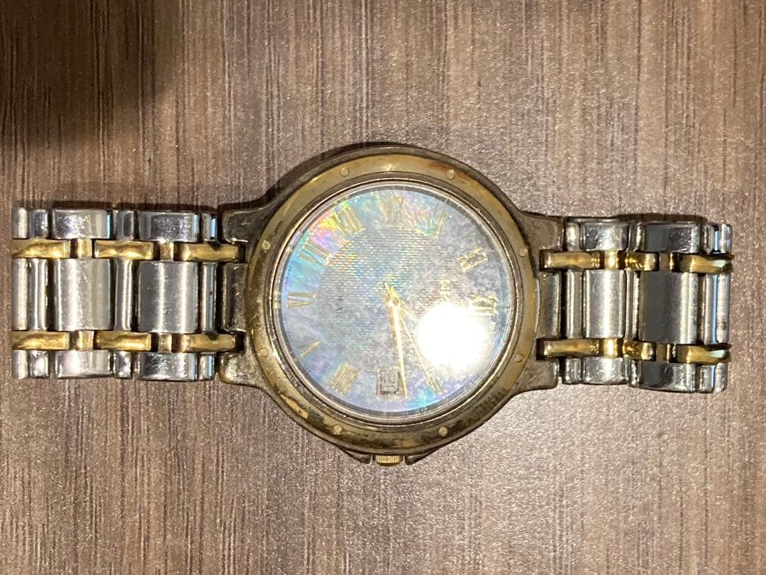 SEIKO SOLAR Watch Silver/Gold
