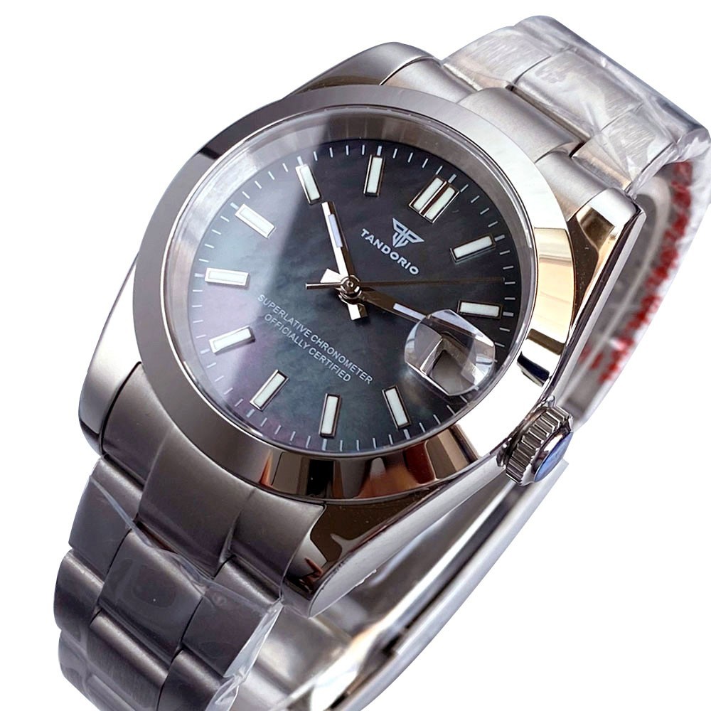 Tandorio 36/39mm Sapphire Glass 20ATM Date Automatic Japan NH35A Watch For Men
