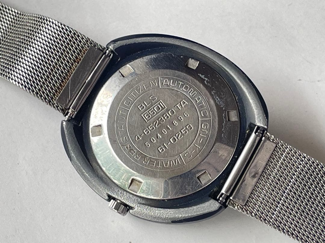 Citizen Blackie Automatic Wristwatch 39mm Analog wrist 21cm/8.3in