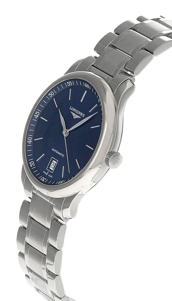 Longines Master Collection 38.5mm AUTO SS Blue Dial Men’s Watch L2.628.4.92.6