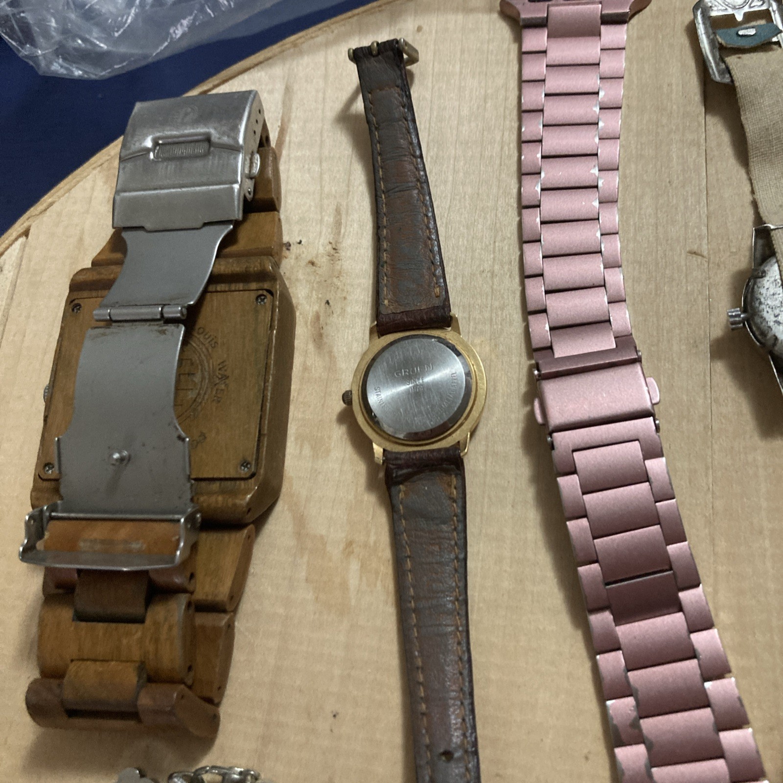 Vintage Watch Lot Untested, Various Brands