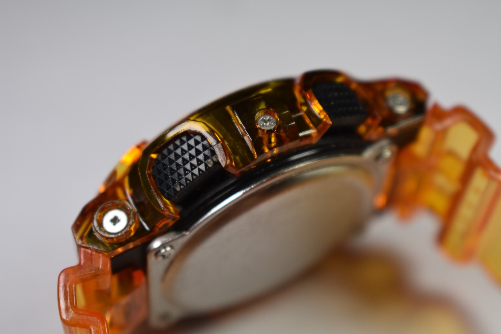 MODIFIED Casio G-Shock GD-120MB (3427) Men’s Orange/Black Watch NEW BATTERY!