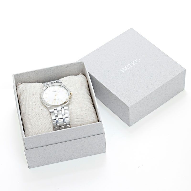 New Seiko Men’s Watch SPIRIT White Silver SCXP025 SEIKO