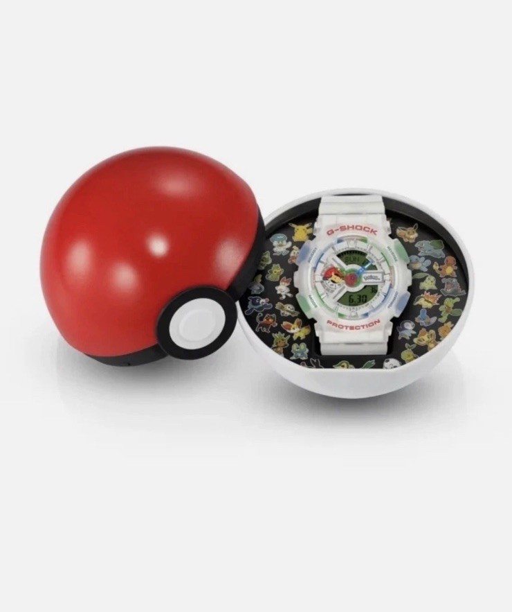 CASIO G-SHOCK x Pokémon GA-110PKM-7AJR Watch CONFIRMED Ships 7/15
