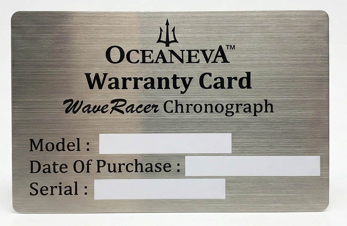 Oceaneva WaveRacer 1000M Black Mint – Grade 5 Titanium Automatic Chronograph