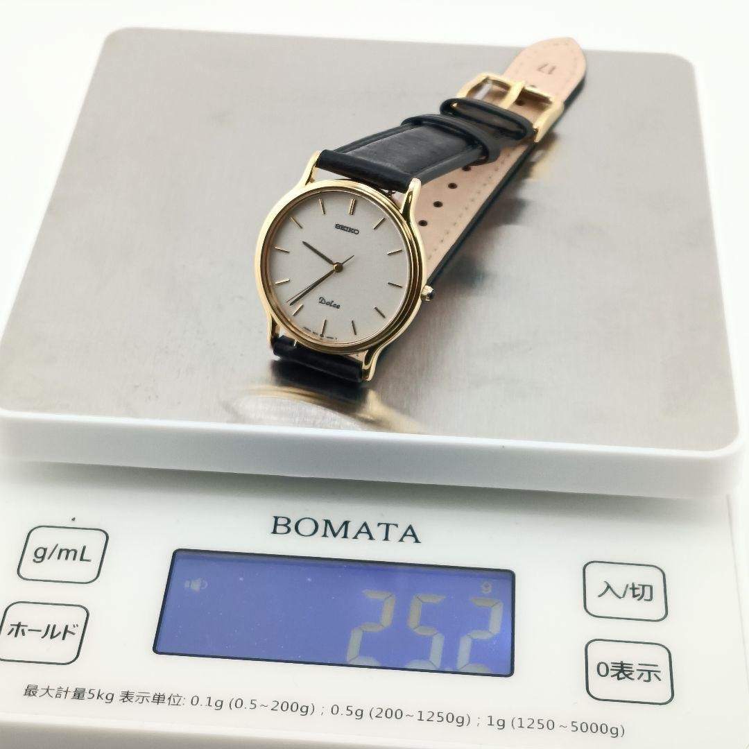 Excellent condition/working, new battery, SEIKO DOLCE watch, aftermarket strap,