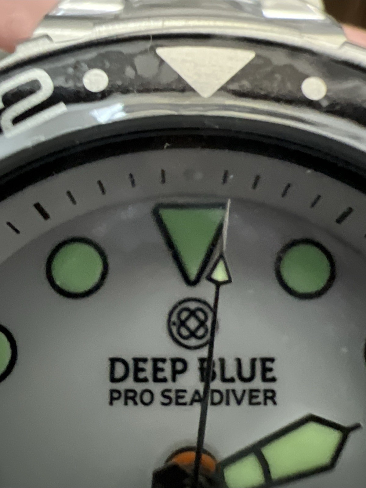 Authentic PRO SEA🎁DIVER 1000M GMT AUTOMATIC BLACK/BLUE BEZEL-WHITE DIAL (BNW)!