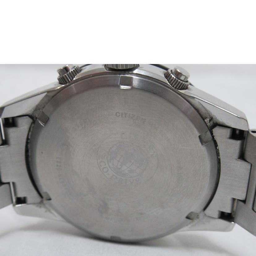 Citizen E820-S083460 Eco-Drive Solar Men’s Watch Used From Japan