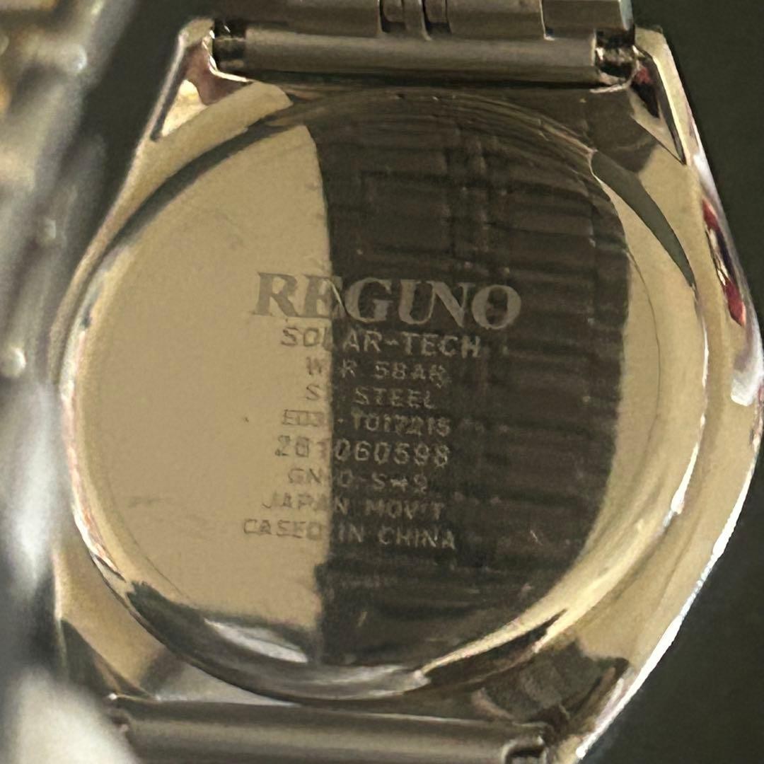 CITIZEN Reguno Solar Tech Mens Watch Two Tone 35.9mm Running