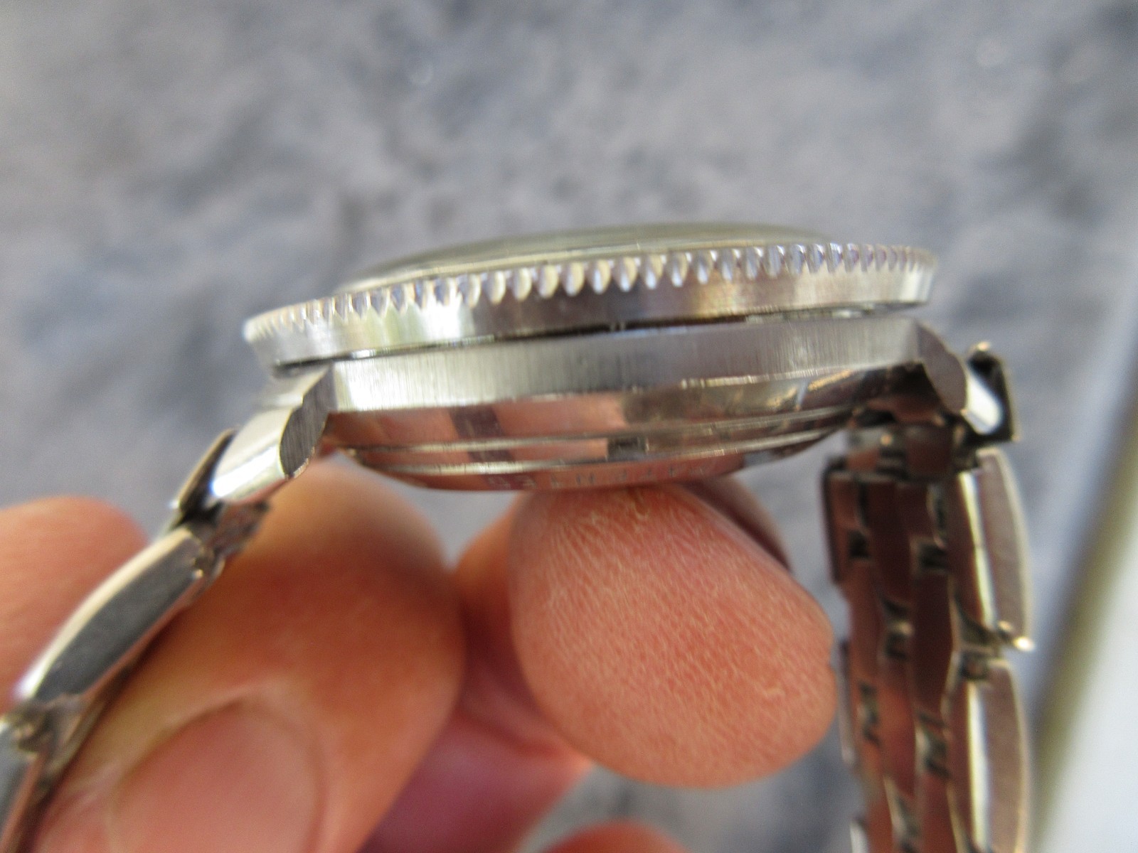1963 VTG BULOVA ACCUTRON – ASTRONAUT 214 Tuning Fork GMT Wristwatch WORKING!