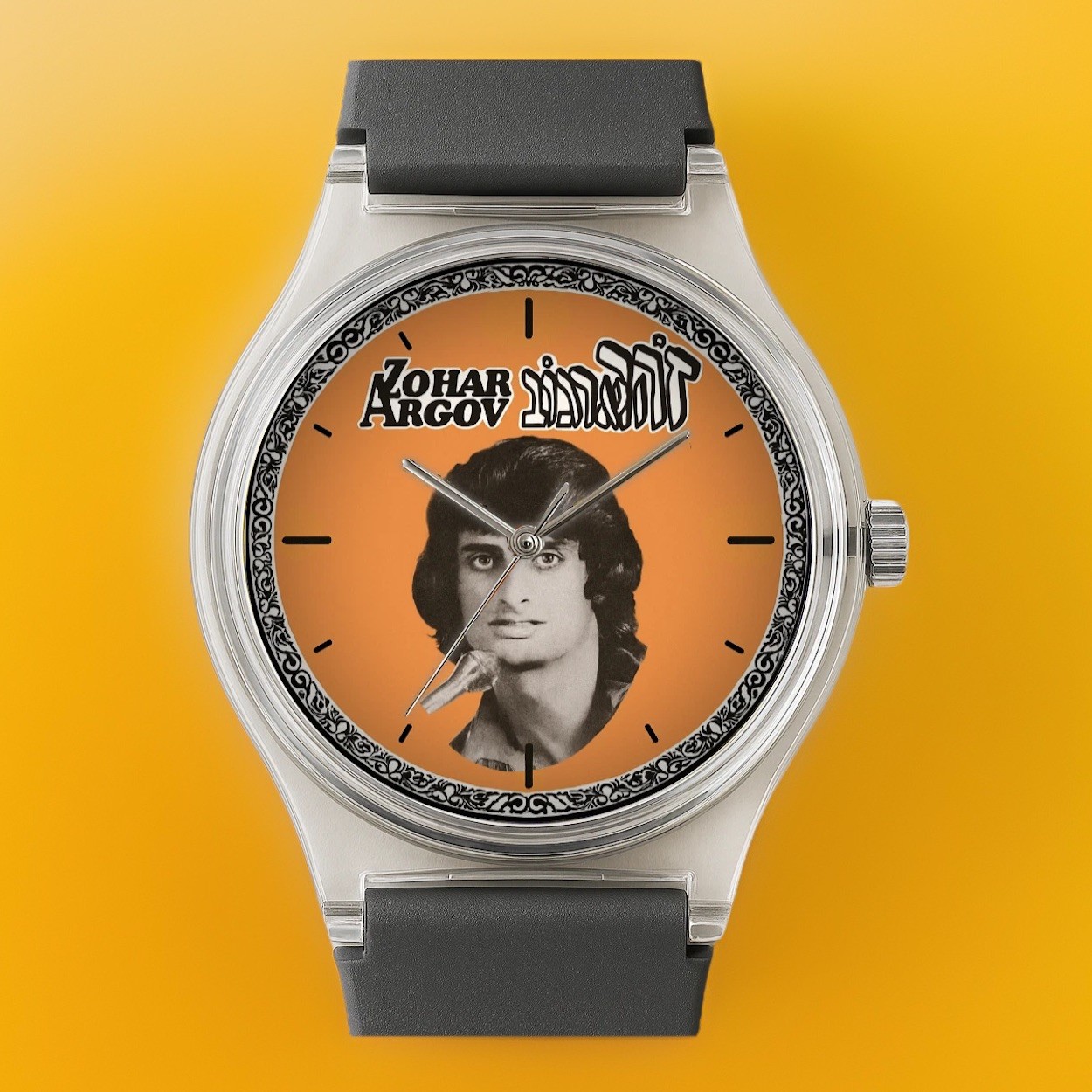 ZOHAR ARGOV Mizrahi World Music Israel Sephardic Judaica Wristwatch Wrist Watch