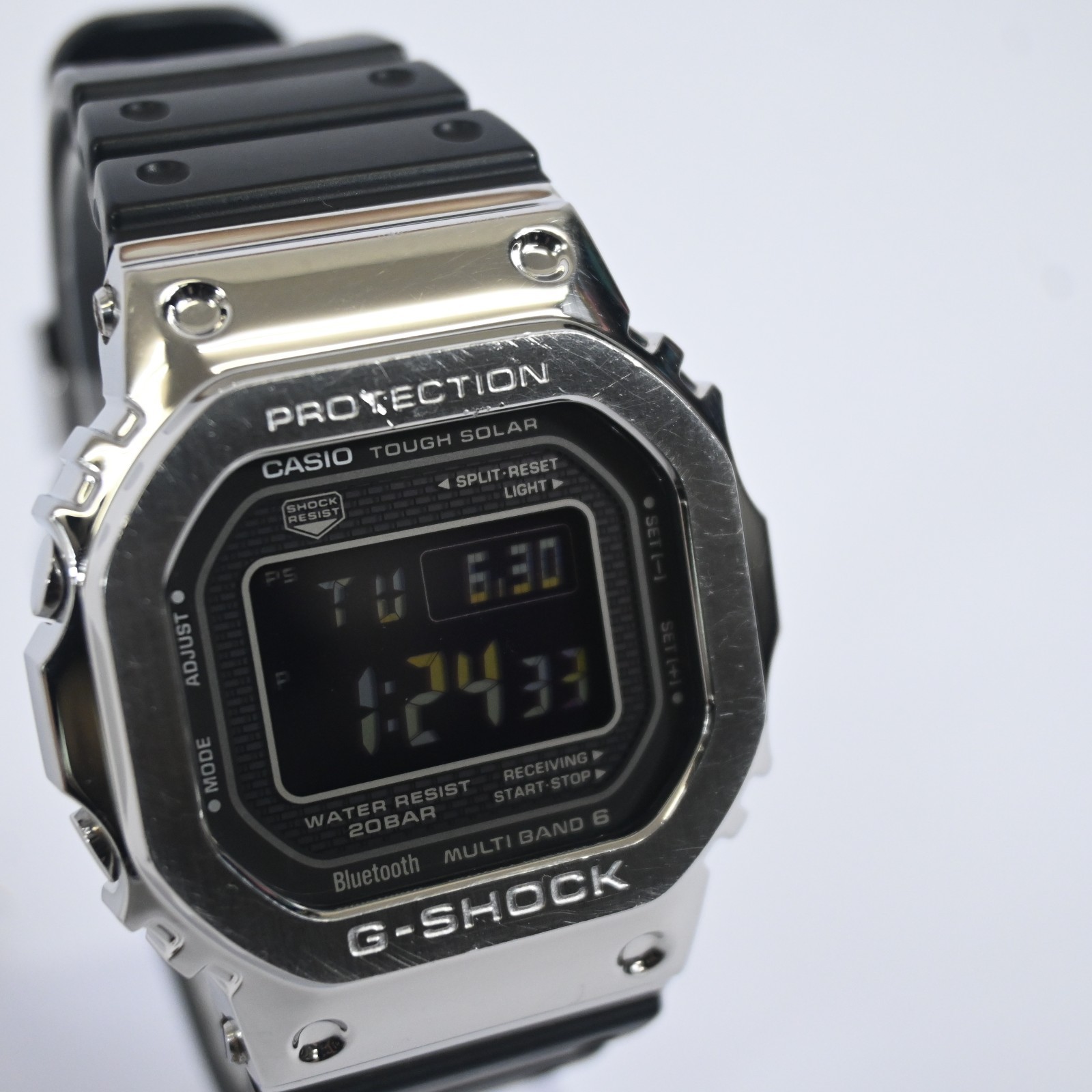 Casio G-SHOCK GMW-B5000-1JF Tough Solar Bluetooth Digital Watch