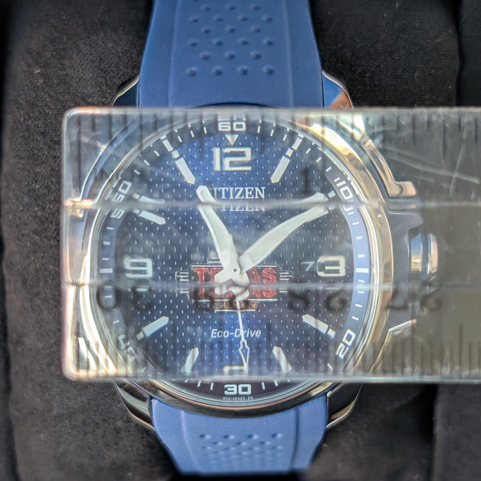TEXAS Roadhouse Citizen Drive AR Eco-Drive Men’s Watch, Blue Dial, AW1158-05L