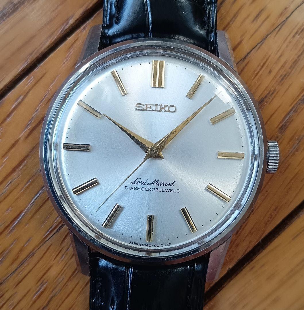Maintenance Done Seiko Lord Marvel 5740A Vintage Hand Wound