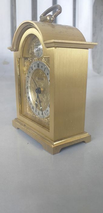 SWISA TEMPUS FUGIT Vintage 1960s MECHANICAL ALARM CLOCK NEW