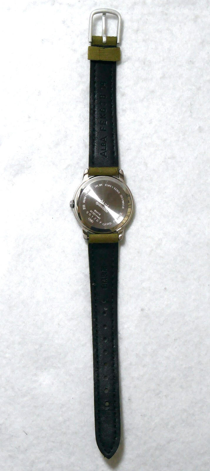 SEIKO ALBA Ghibli My Neighbor Totoro Watch ACBS551 Khaki Leather Original Box