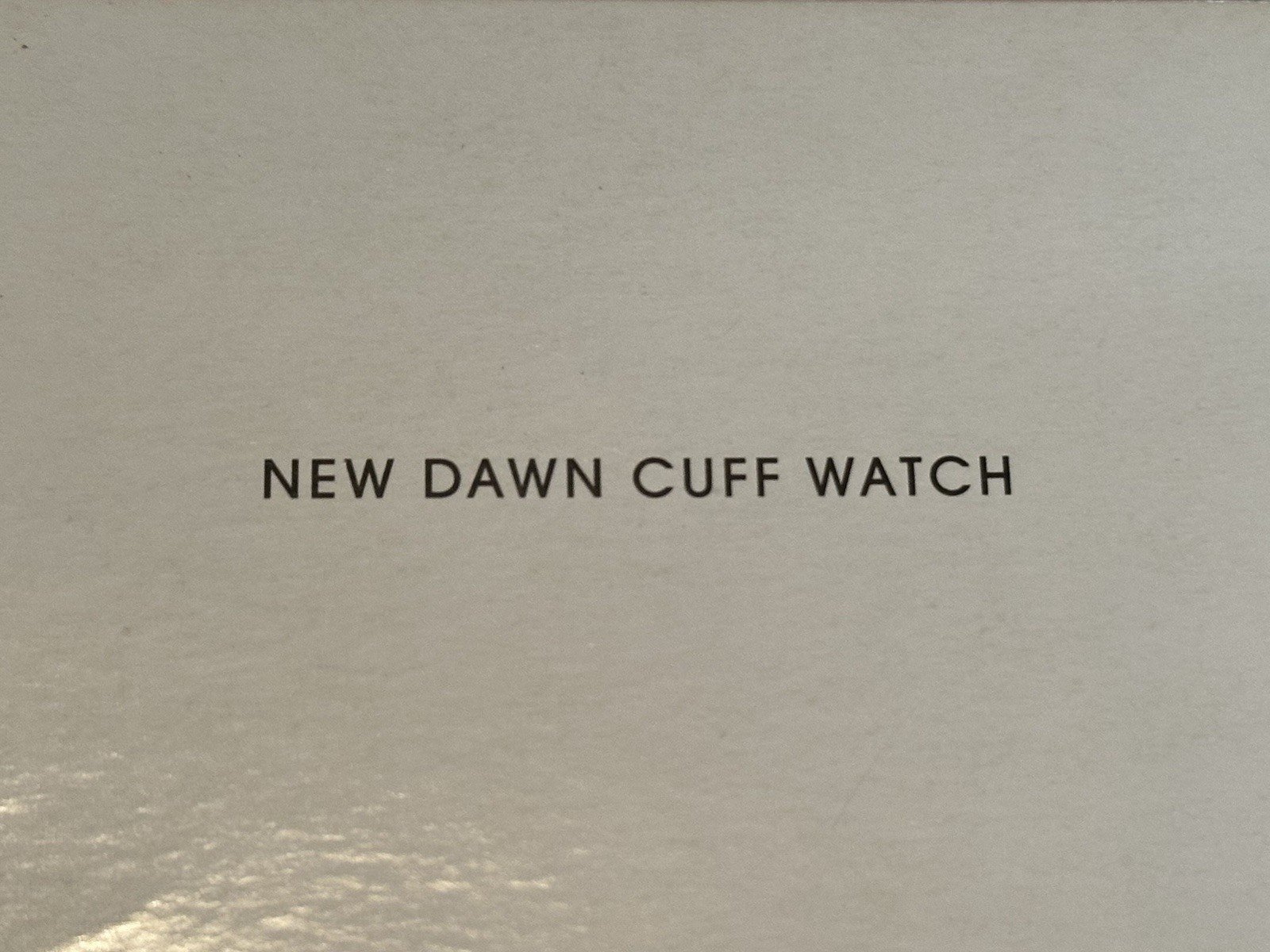 Vintage NOS New In Box Avon Multi Color Enamel & Rhinestones New Dawn Cuff Watch