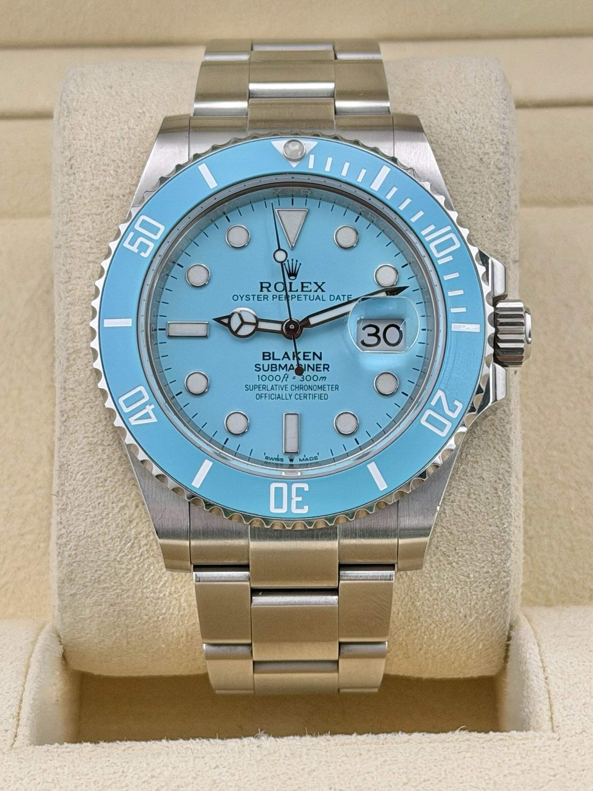 2024 Rolex Submariner Date – Tiffany Blaken Edition 126610LN 41mm Stainless Stee