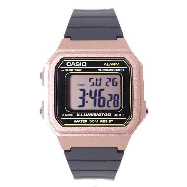 New No Box CASIO Men s Watch W 217HM 5AV Quartz Black