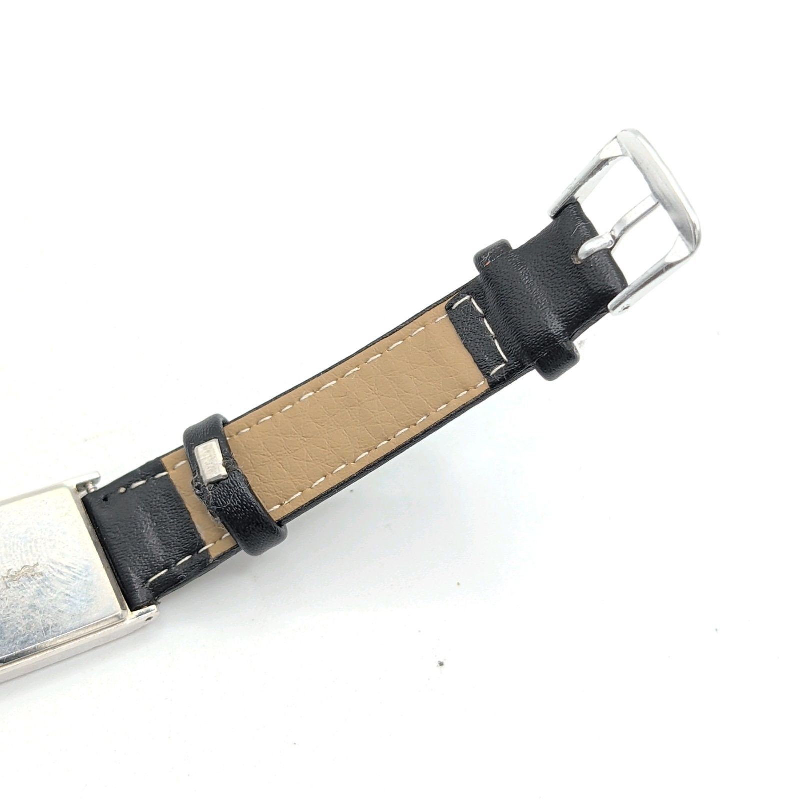 Yves Saint Laurent 2200-223870 JDM Quartz Ladies Watch Silver Gold wrist 16.0cm