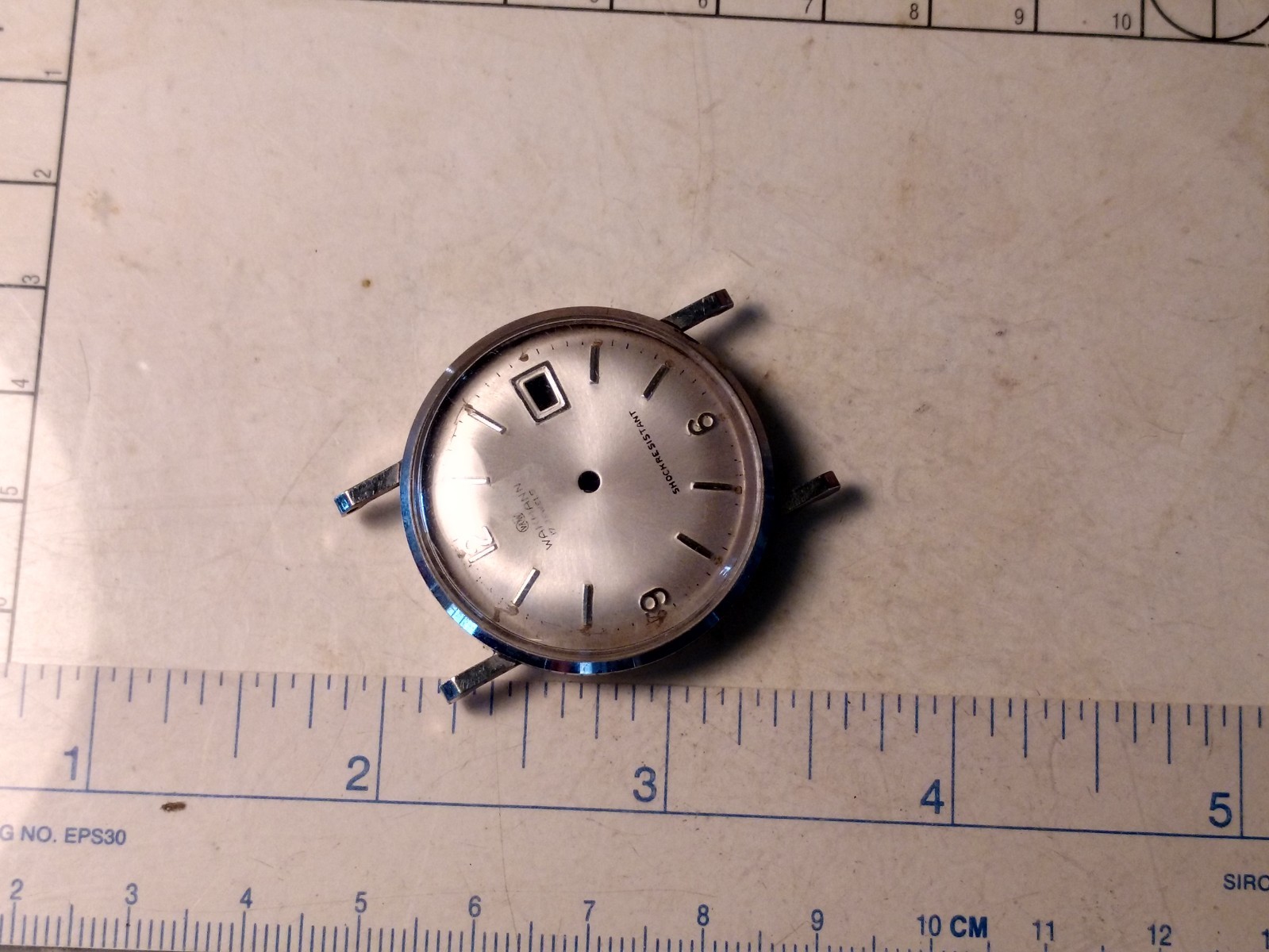 Swiss Wakmann Antique Wristwatch Case (Rex) & Dial – 30mm