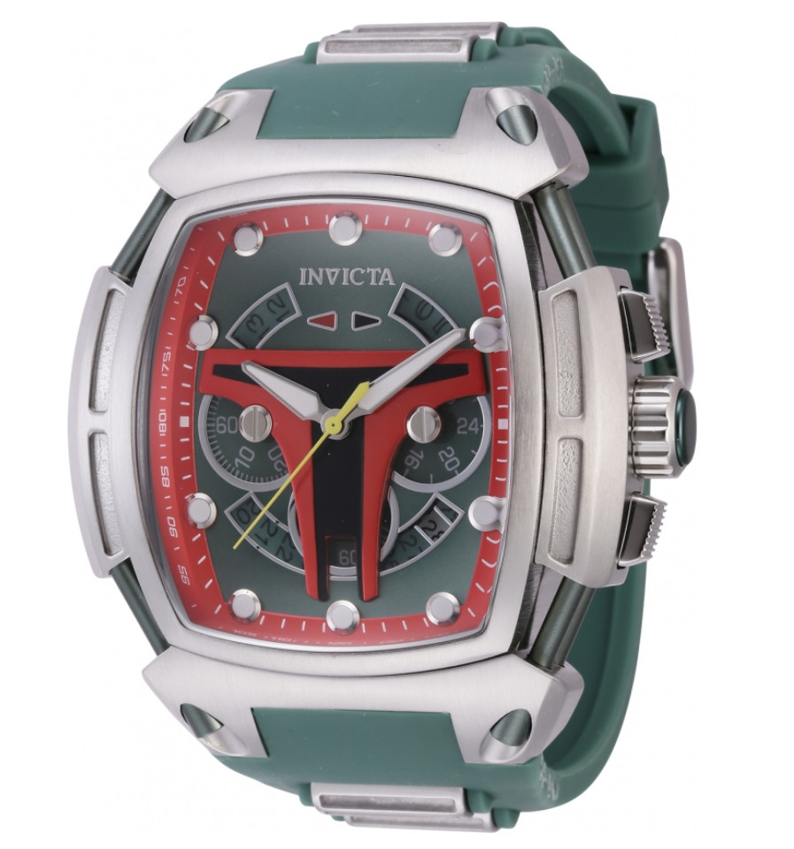 Invicta Star Wars Boba Fett Men’s 53mm Limited Edition Chrono Watch 41564
