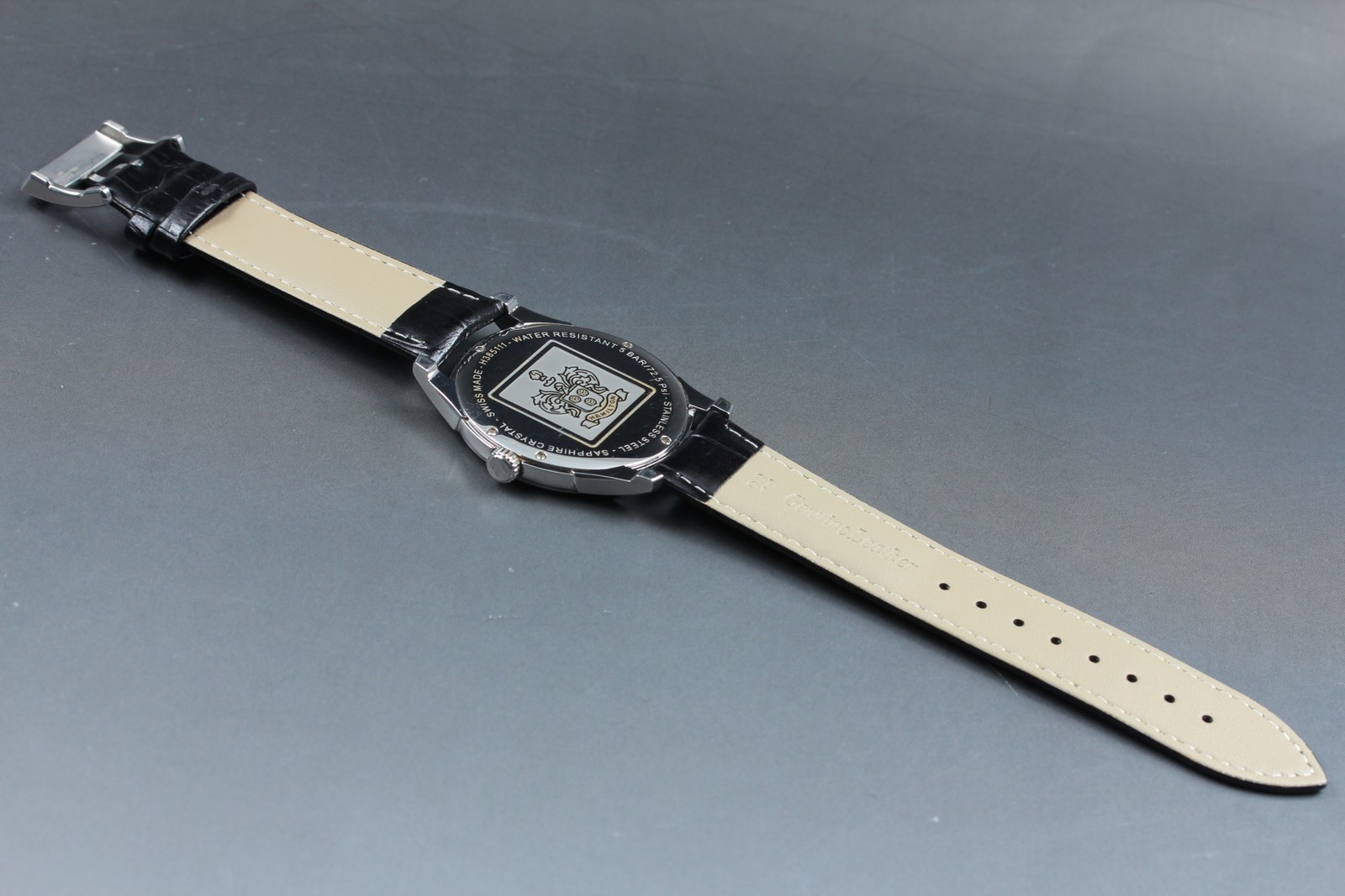 [Near MINT] Hamilton Jazzmaster H385111 Thinline White Dial Quartz Men’s watch