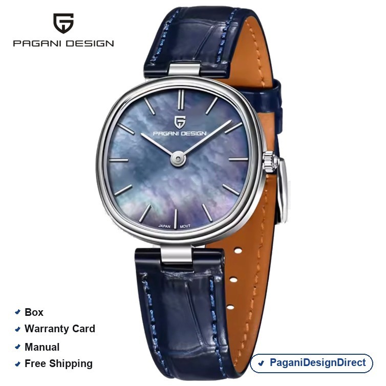 Pagani Design PD-1825 Blue Women Quartz Watch